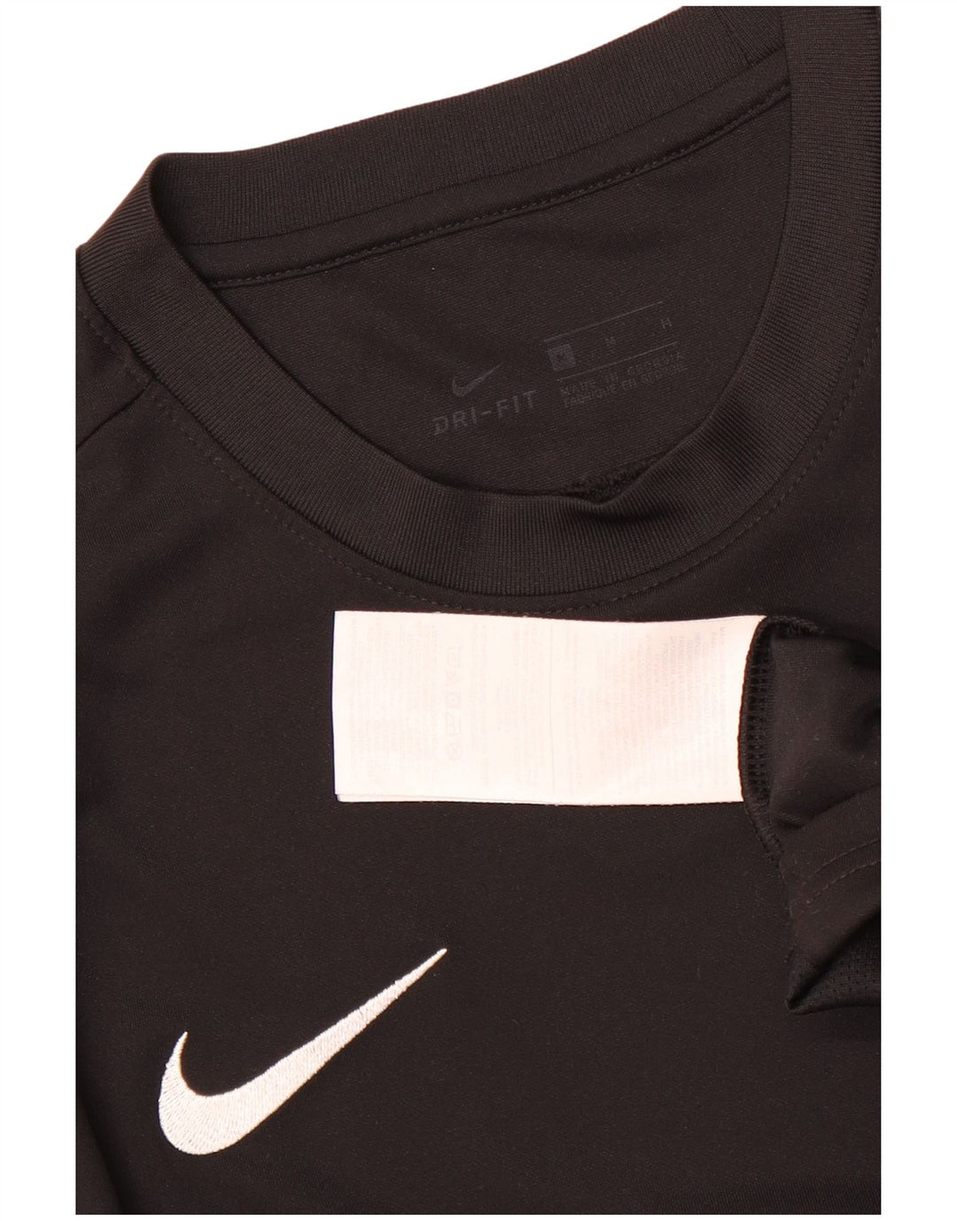 Camiseta Nike Masculina Dri Fit Top Médio Poliéster Preto