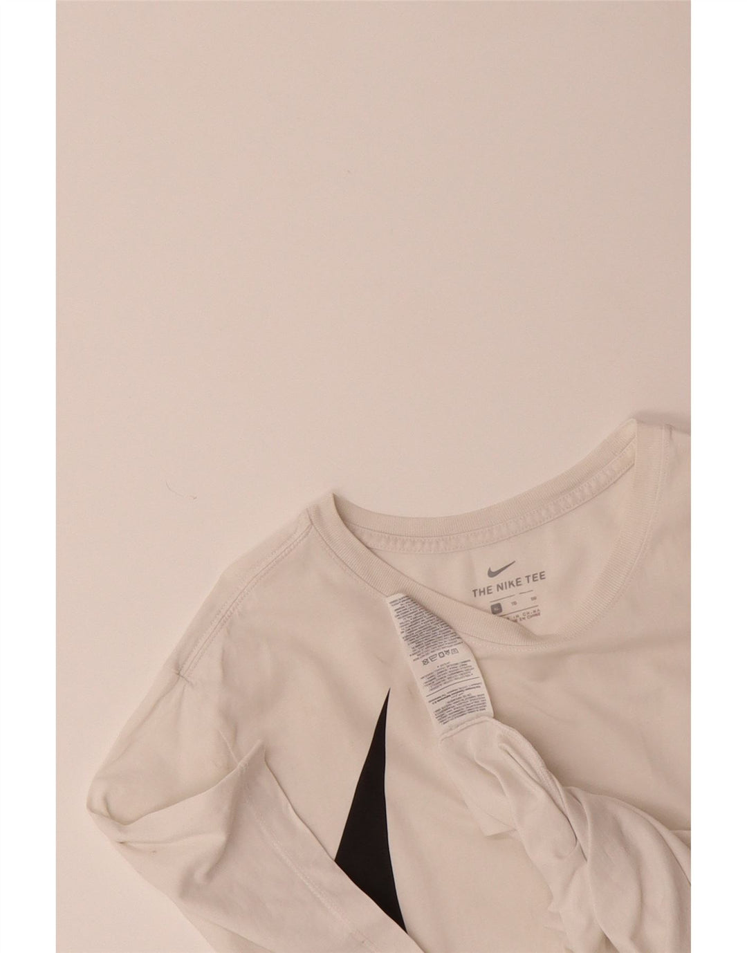 NIKE Mens Graphic T-Shirt Top XL White Cotton Vintage Nike and Second-Hand Nike from Messina Hembry 
