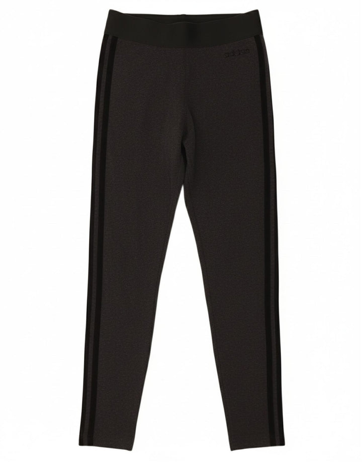Leggings ADIDAS Femininas UK 4/6 XS Cinza Algodão