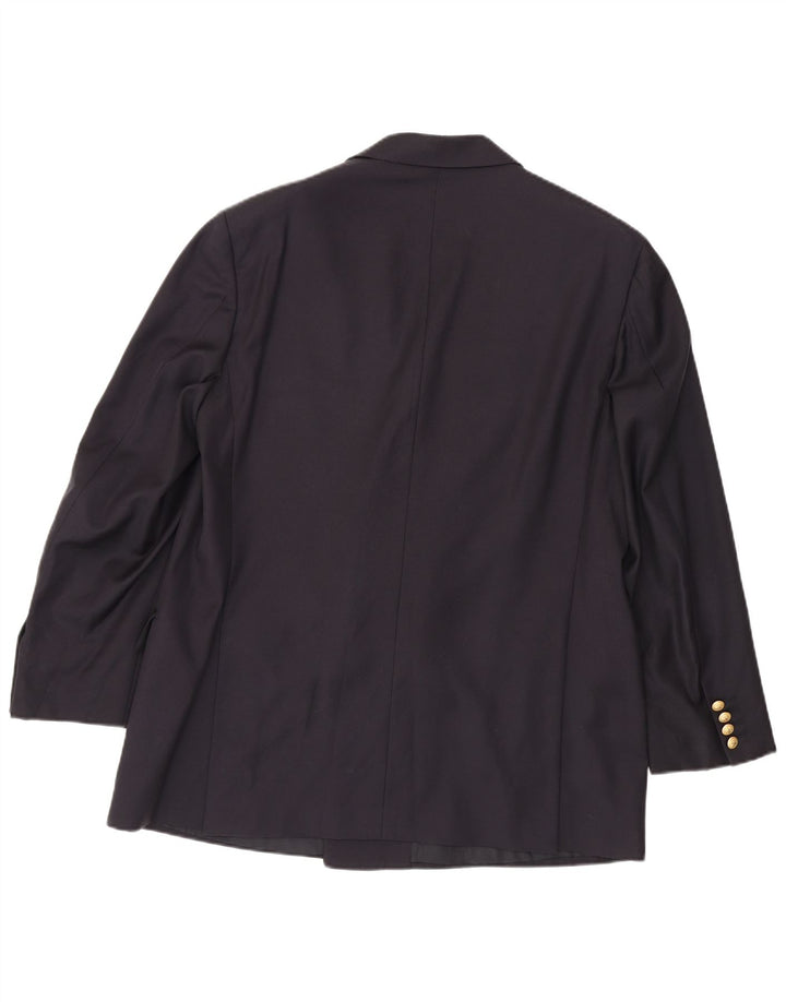 Jaqueta blazer masculina Cantarelli com peito duplo UK 40 grande preta