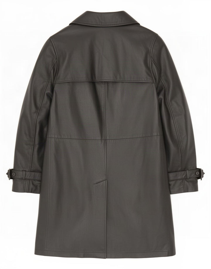 Casaco feminino de couro Free Heron da Conbipel IT 46 grande preto