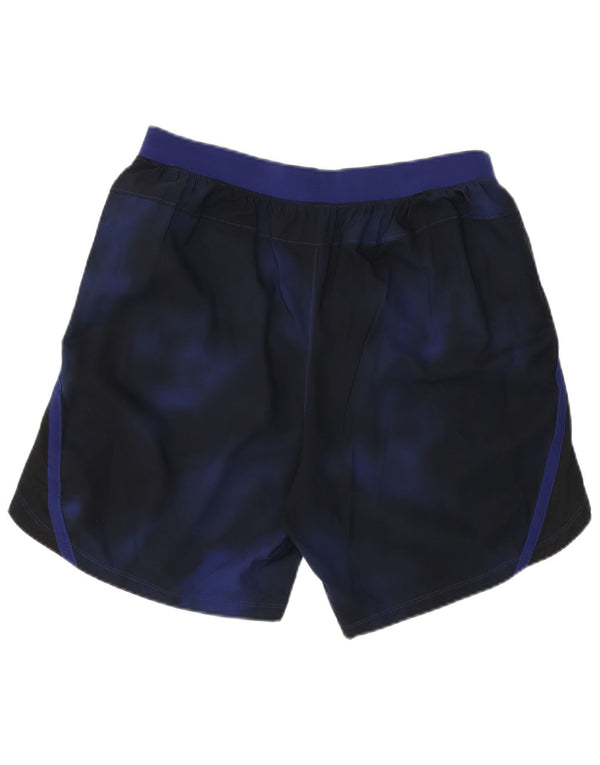 Under Armour Mens Sport Shorts Grande Azul Marinho Tie Dye Poliéster