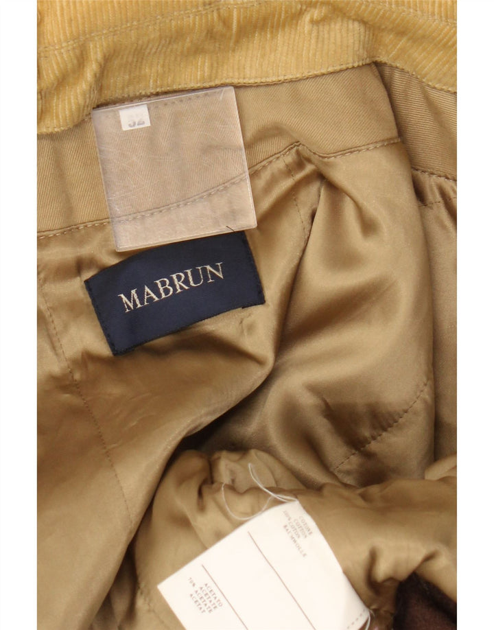 Jaqueta corta-vento masculina Mabrun IT 52 XL algodão bege
