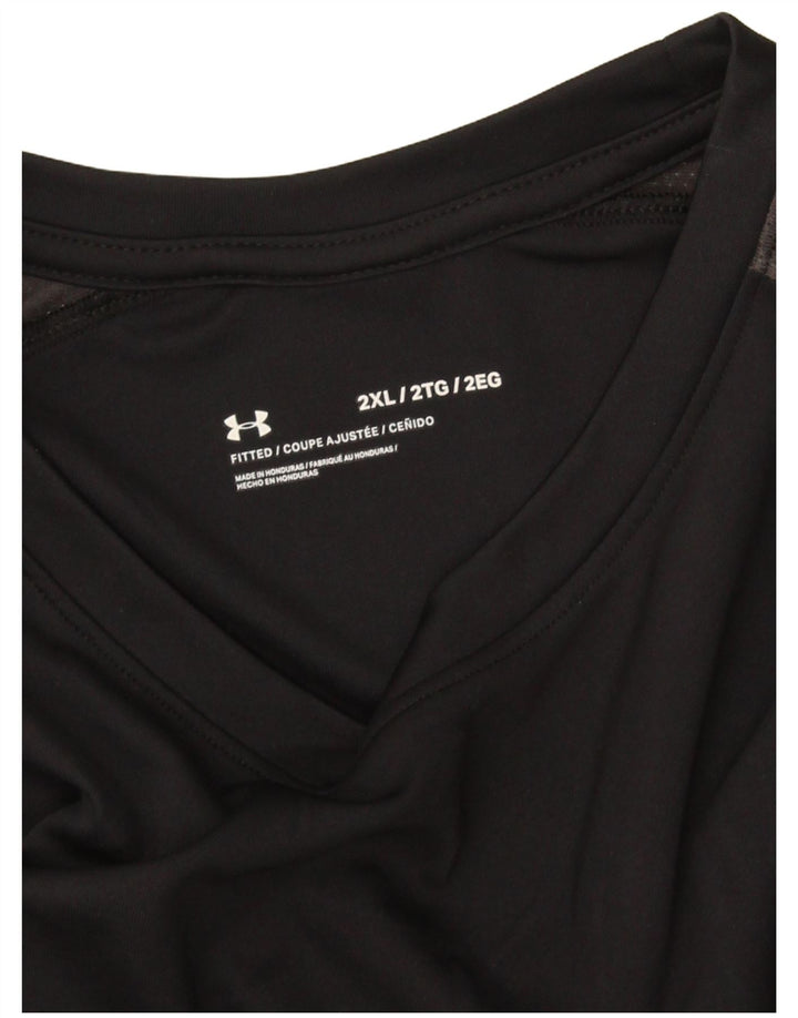 Camiseta masculina Under Armour 2XL preta