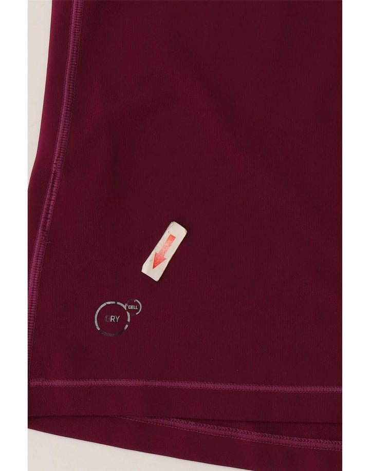 Puma Womens Vest Top UK 12 Médio Borgonha Poliéster