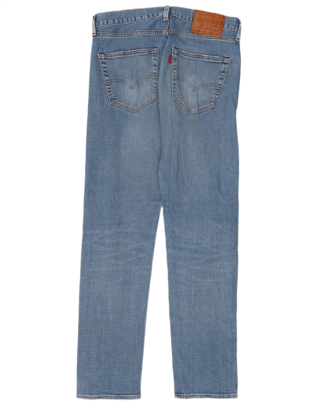 Calça jeans feminina Levi's 501 Straight W29 L32 azul
