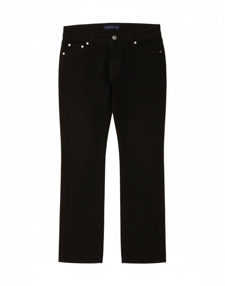 Trussardi Jeans Slim Feminino W28 L28 Algodão Preto