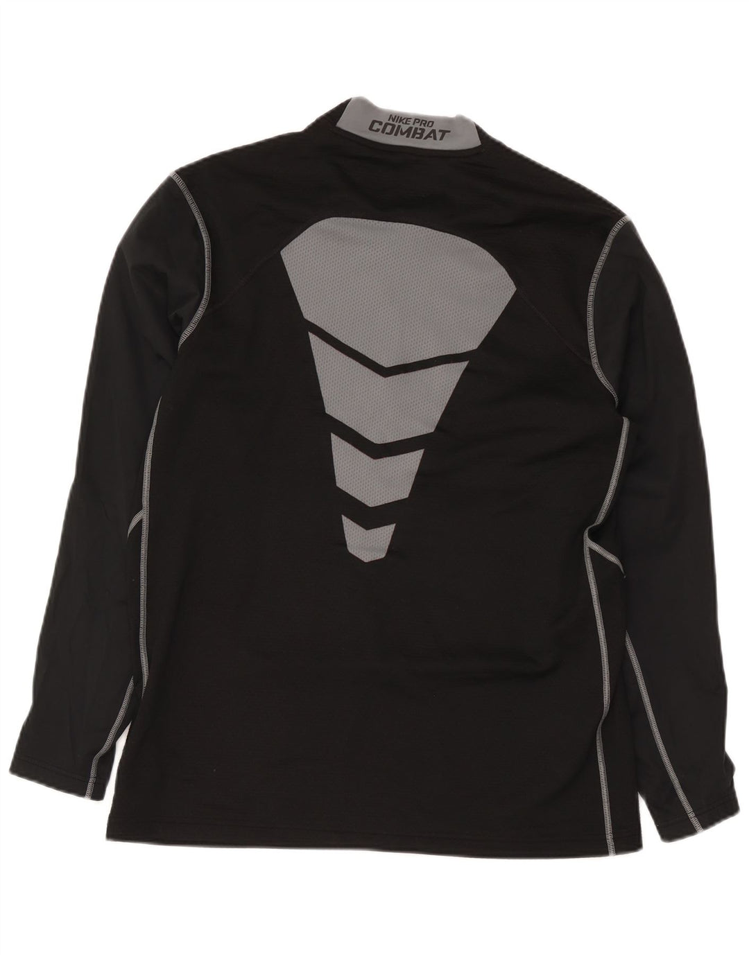 Nike Mens Dri Fit Top Manga Longa XL Preto Colourblock Poliéster