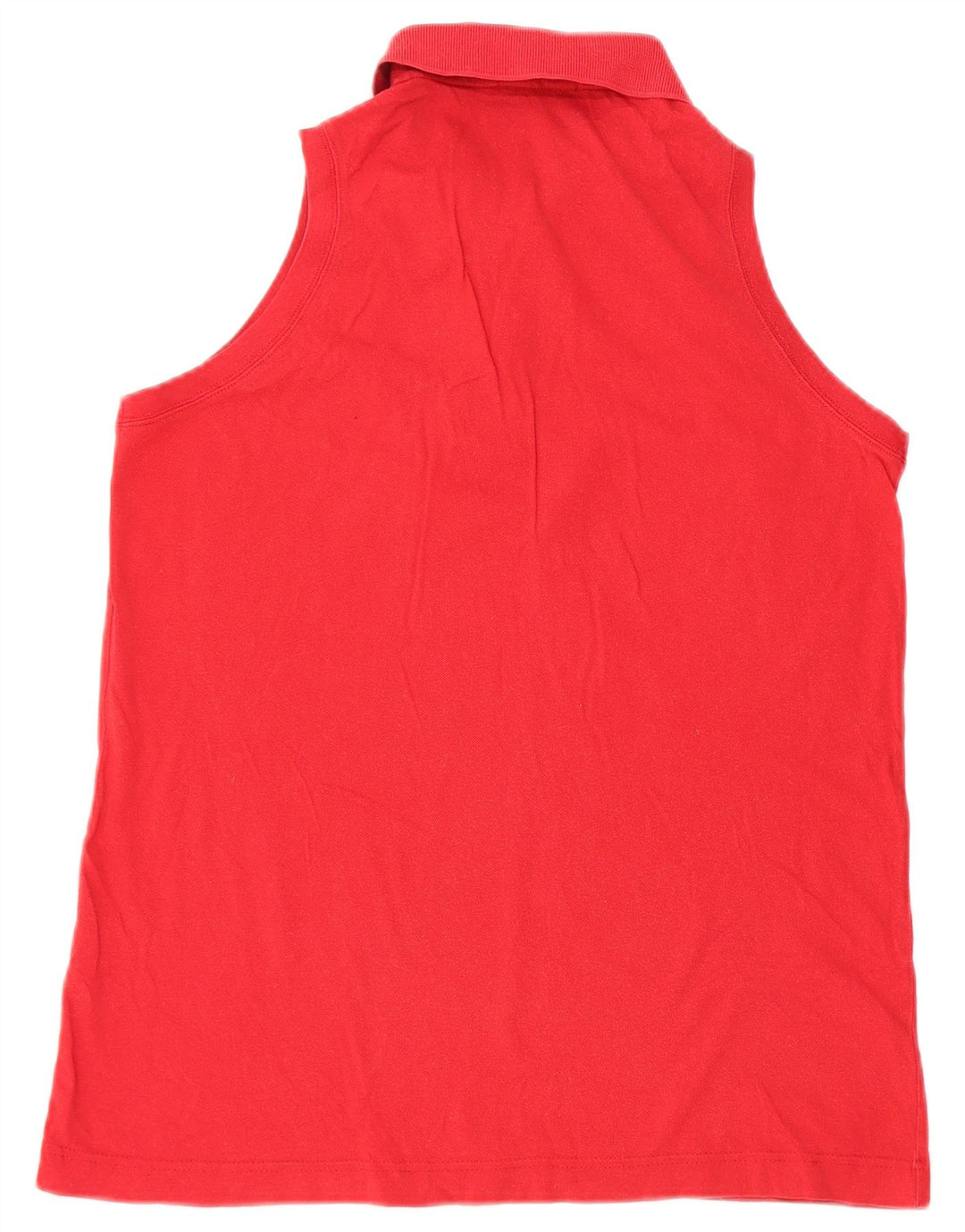 Camisa polo feminina sem mangas Sergio Tacchini IT 44 médio vermelho