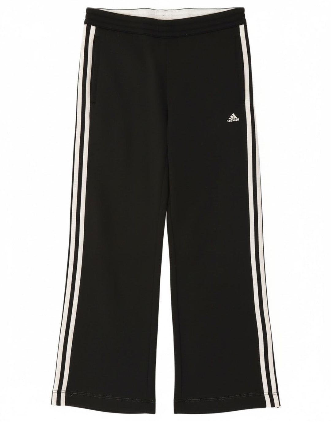 Calça Adidas Climalite Feminina UK 8 Pequena Poliéster Preto