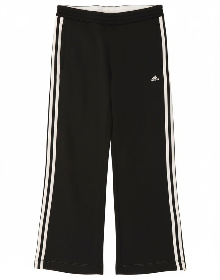 Calça Adidas Climalite Feminina UK 8 Pequena Poliéster Preto