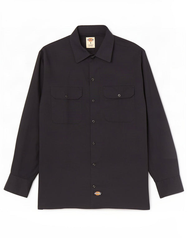 Camisa masculina Dickies pequena preta poliéster