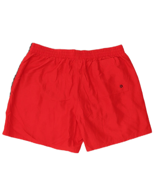 Shorts de natação masculinos NIKE XL poliéster vermelho