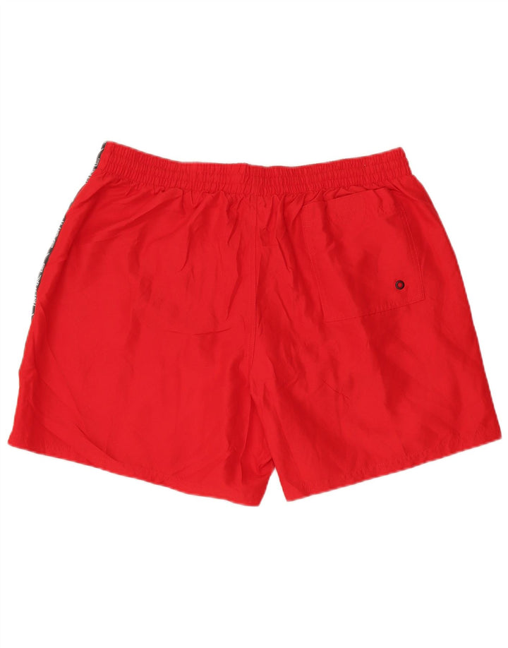 Shorts de natação masculinos NIKE XL poliéster vermelho