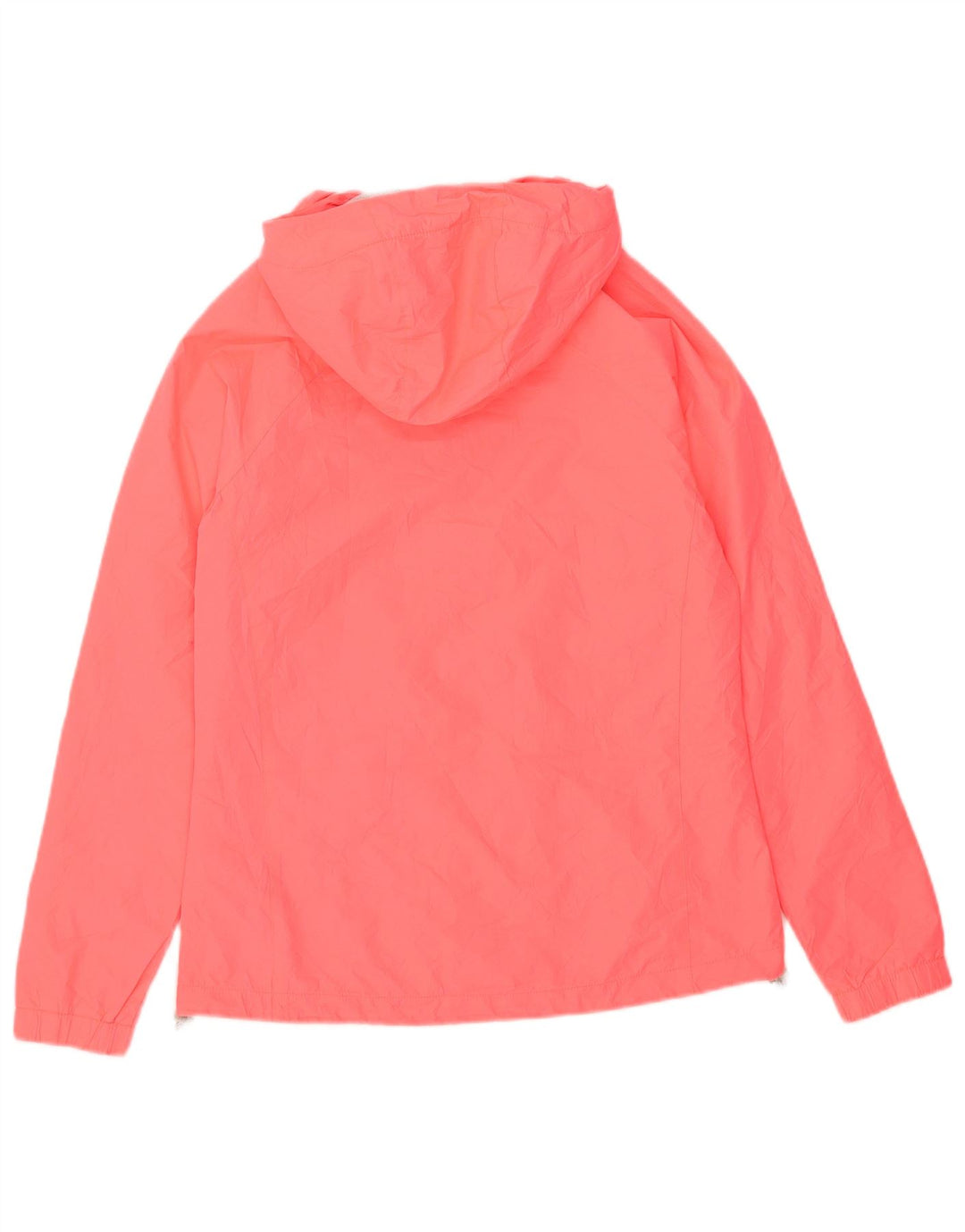 Jaqueta de chuva com capuz feminina New Balance UK 10 poliéster rosa pequeno