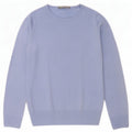 Suéter feminino Marks & Spencer com gola redonda Reino Unido 8 pequeno azul acrílico