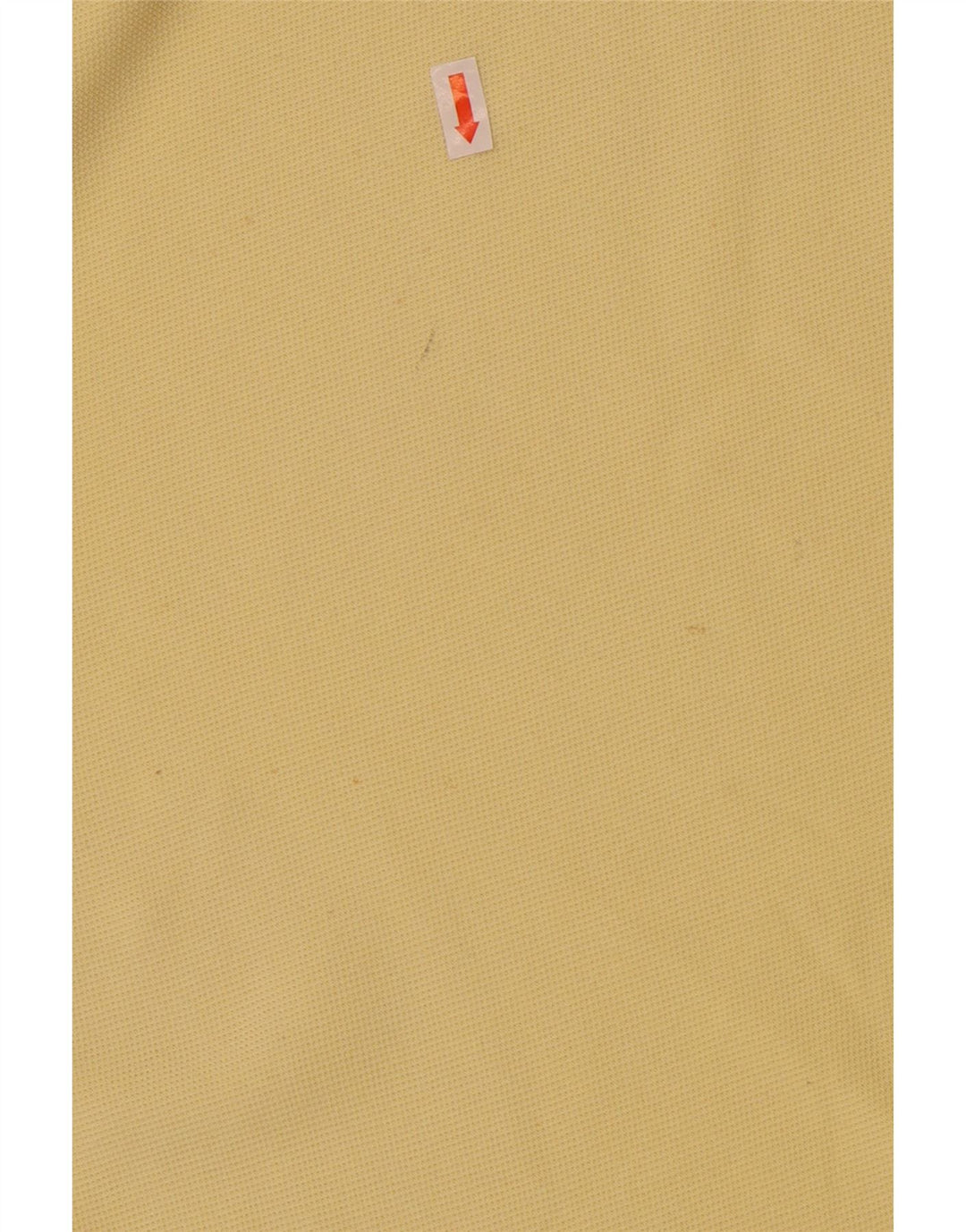 Camisa polo masculina Lacoste grande algodão amarelo