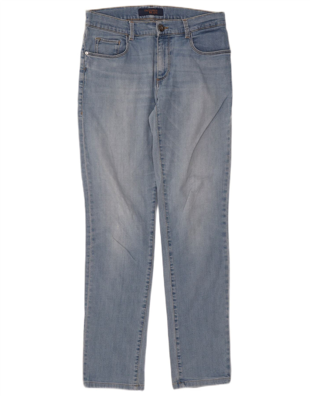 Trussardi Jeans Slim Feminino W31 L32 Azul Poliéster