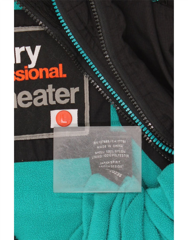 Jaqueta corta-vento feminina SUPERDRY UK 16 grande preta