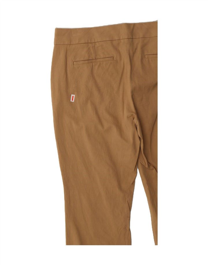 J. CREW Womens Crop Chino Trousers US 6 Medium W30 L25 Brown Cotton Vintage J. Crew and Second-Hand J. Crew from Messina Hembry 