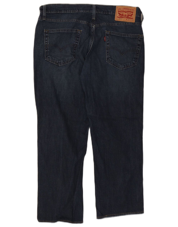Calça jeans masculina Levi's 511 Slim Tapered W34 L25 azul marinho algodão