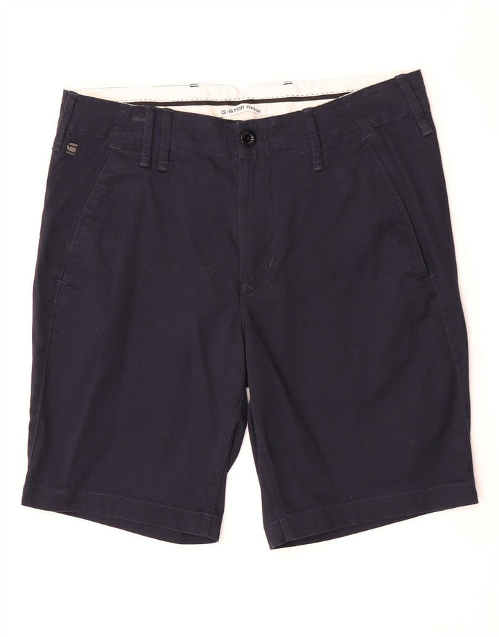 Shorts cargo masculino G-Star W33 algodão azul marinho médio