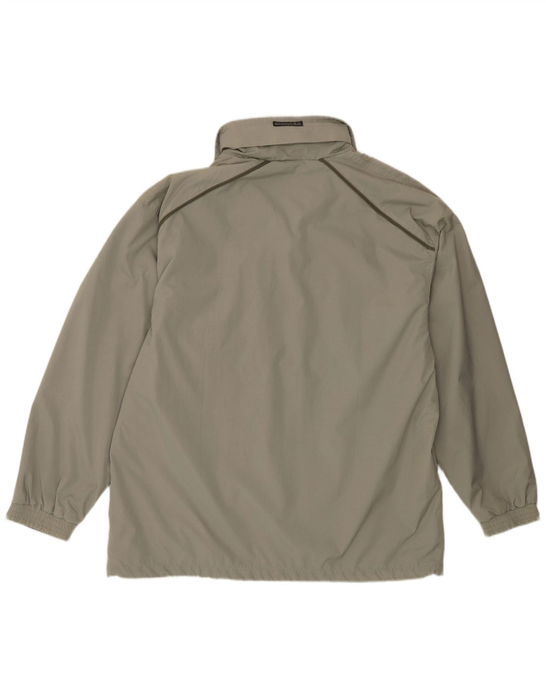 Jaqueta de chuva masculina com capuz Killtec UK 36 poliamida verde pequena