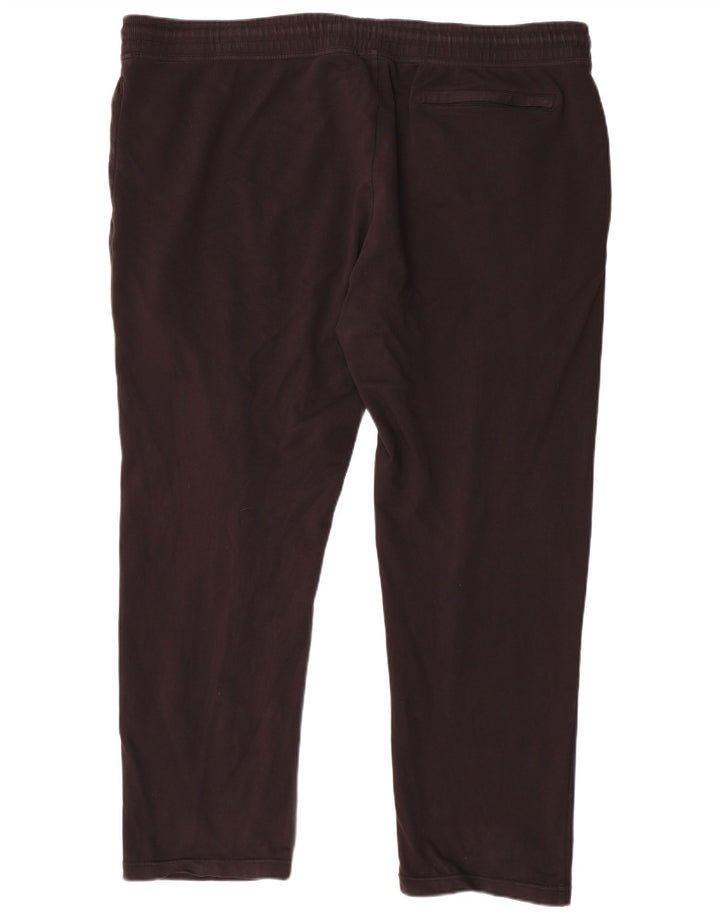 Calça de treino masculina regular Marks & Spencer 3XL algodão preto
