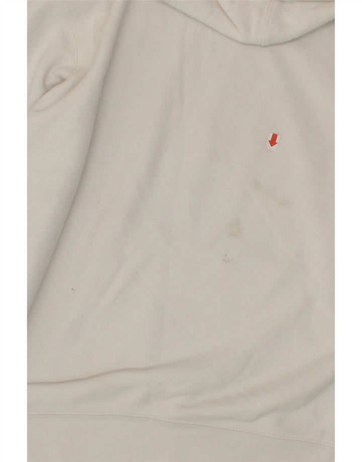 LEVI'S Mens Graphic Hoodie Jumper XL White Cotton Vintage Levi's and Second-Hand Levi's from Messina Hembry 