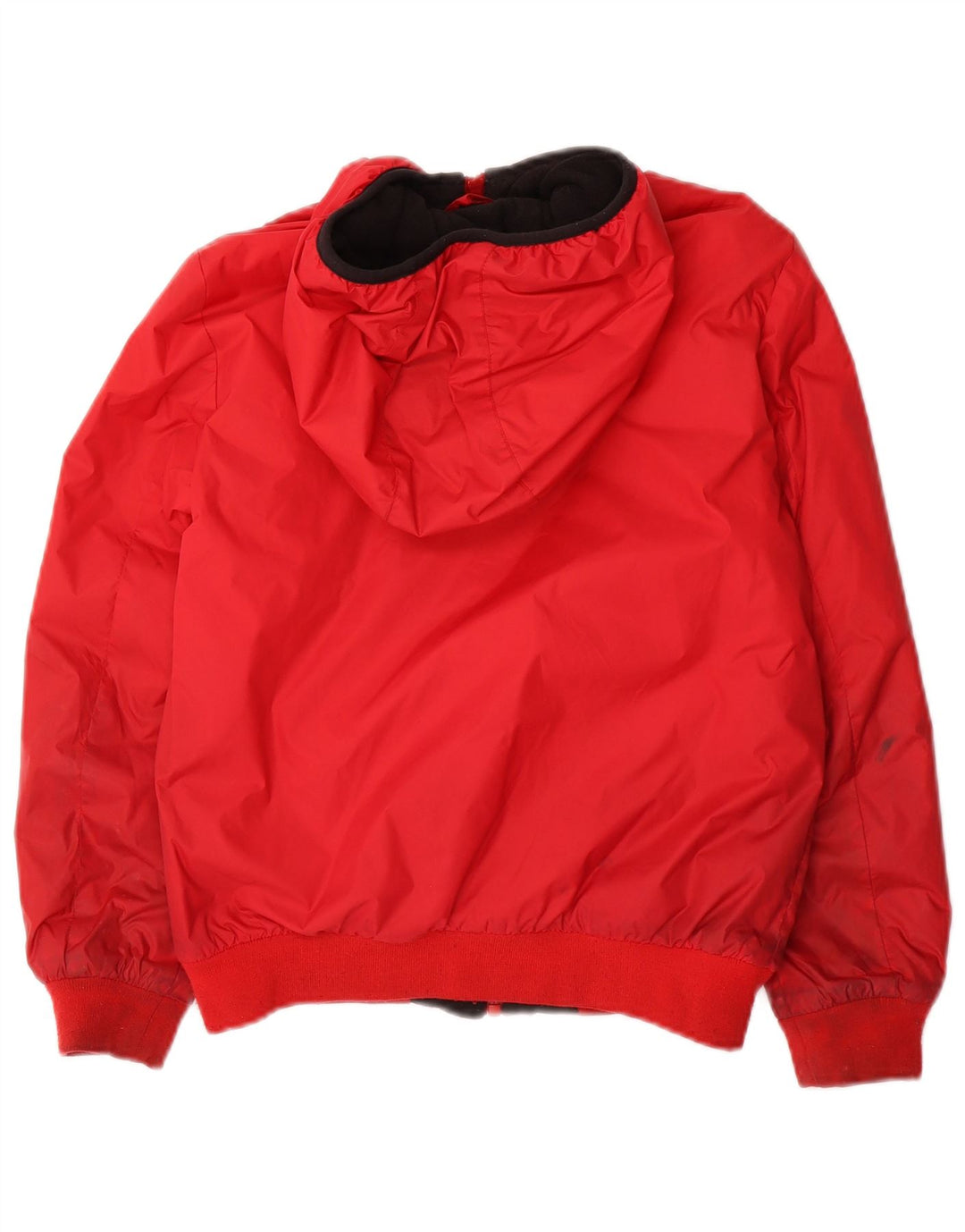 Jaqueta Bomber Diesel Boys Graphic com Capuz 9-10 Anos Nylon Vermelho