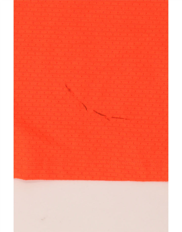 Camiseta masculina Under Armour Heat Gear Top laranja médio
