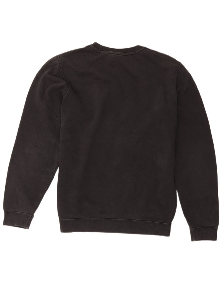 Nike masculino moletom jumper médio algodão preto