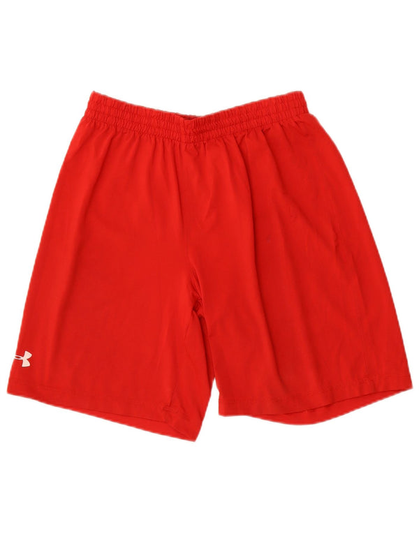 Under Armour Boys Sport Shorts 11-12 Anos Grande Poliéster Vermelho