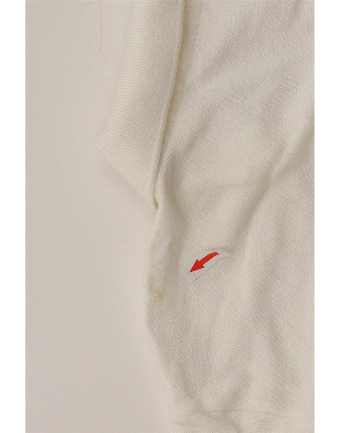 Camisa polo feminina Lacoste tamanho 46 XL algodão branco