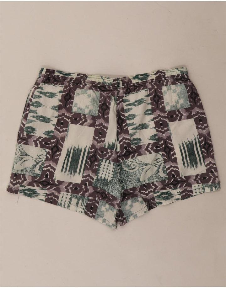 Shorts de natação masculino FILA grande cinza Ikat