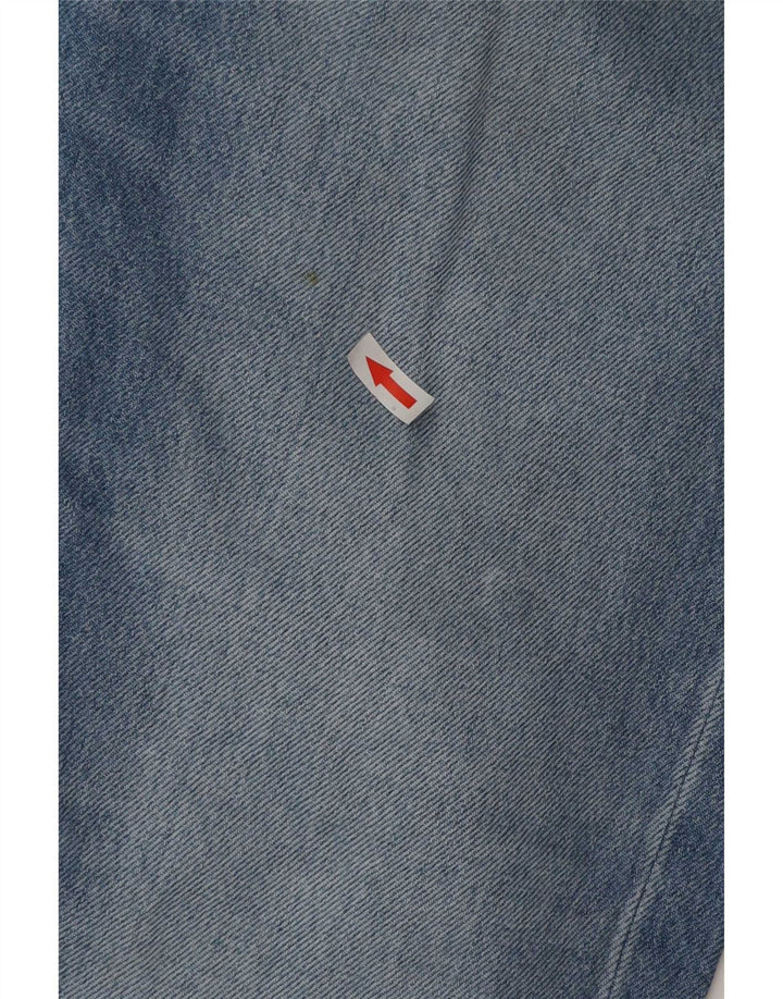 Jack & Jones Masculino Chris Straight Jeans W30 L32 Azul Algodão