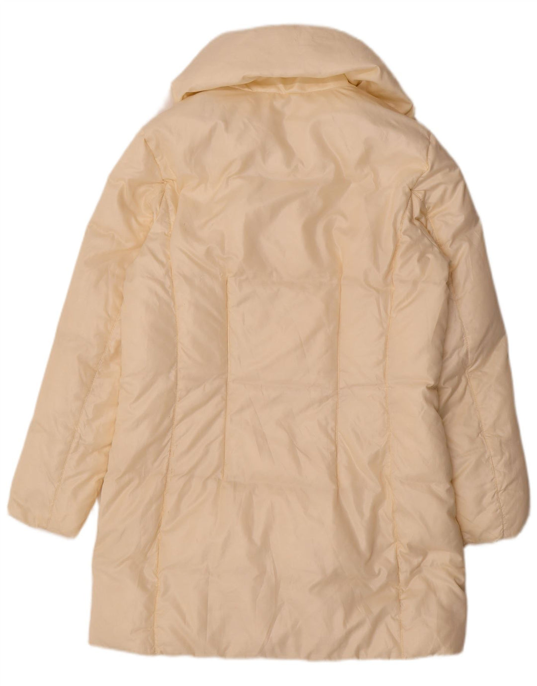 Casaco acolchoado feminino Conte of Florence IT 46 grande poliéster branco