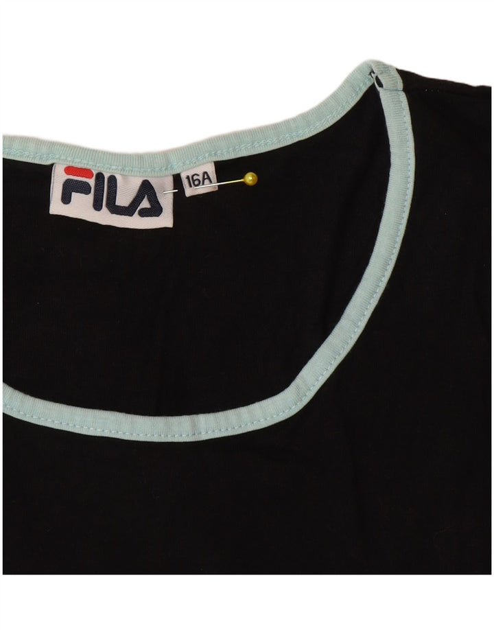 Fila Colete Masculino Top 15-16 Anos Multicolor Colorblock