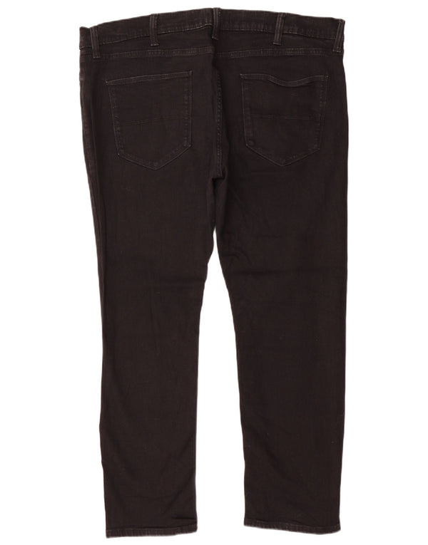 Calça Jeans Slim Masculina Marks & Spencer W40 L29 Algodão Preto