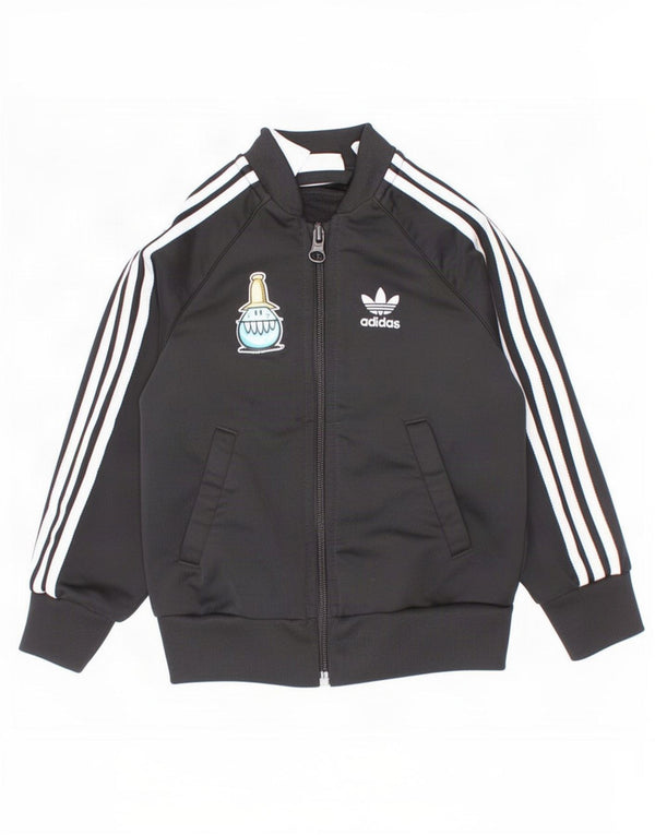 Jaqueta Adidas Baby Boys Graphic Treino Top 18-24 Meses Poliéster Preto
