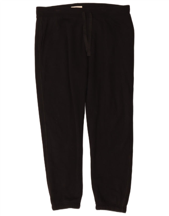 Calça esportiva masculina Marks & Spencer grande preta