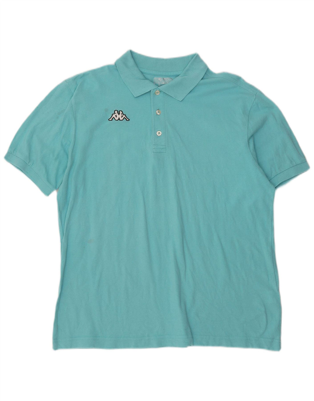 Camisa polo masculina KAPPA XL algodão azul