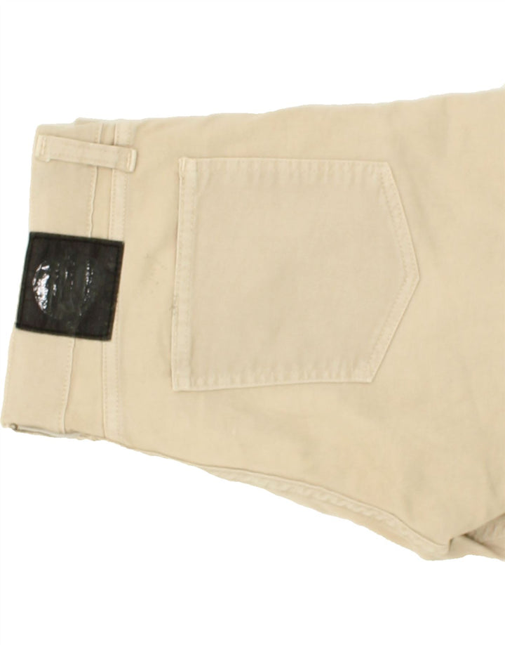 CHEAP MONDAY Womens Slim Casual Trousers W28 L31 Beige Cotton Vintage Cheap Monday and Second-Hand Cheap Monday from Messina Hembry 