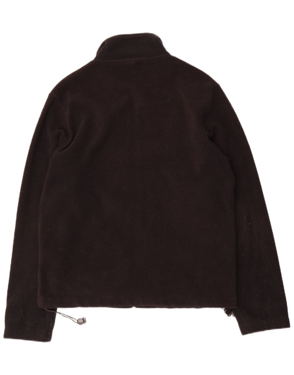 Jaqueta masculina Fila Graphic Fleece UK 38 Medium Black Colourblock