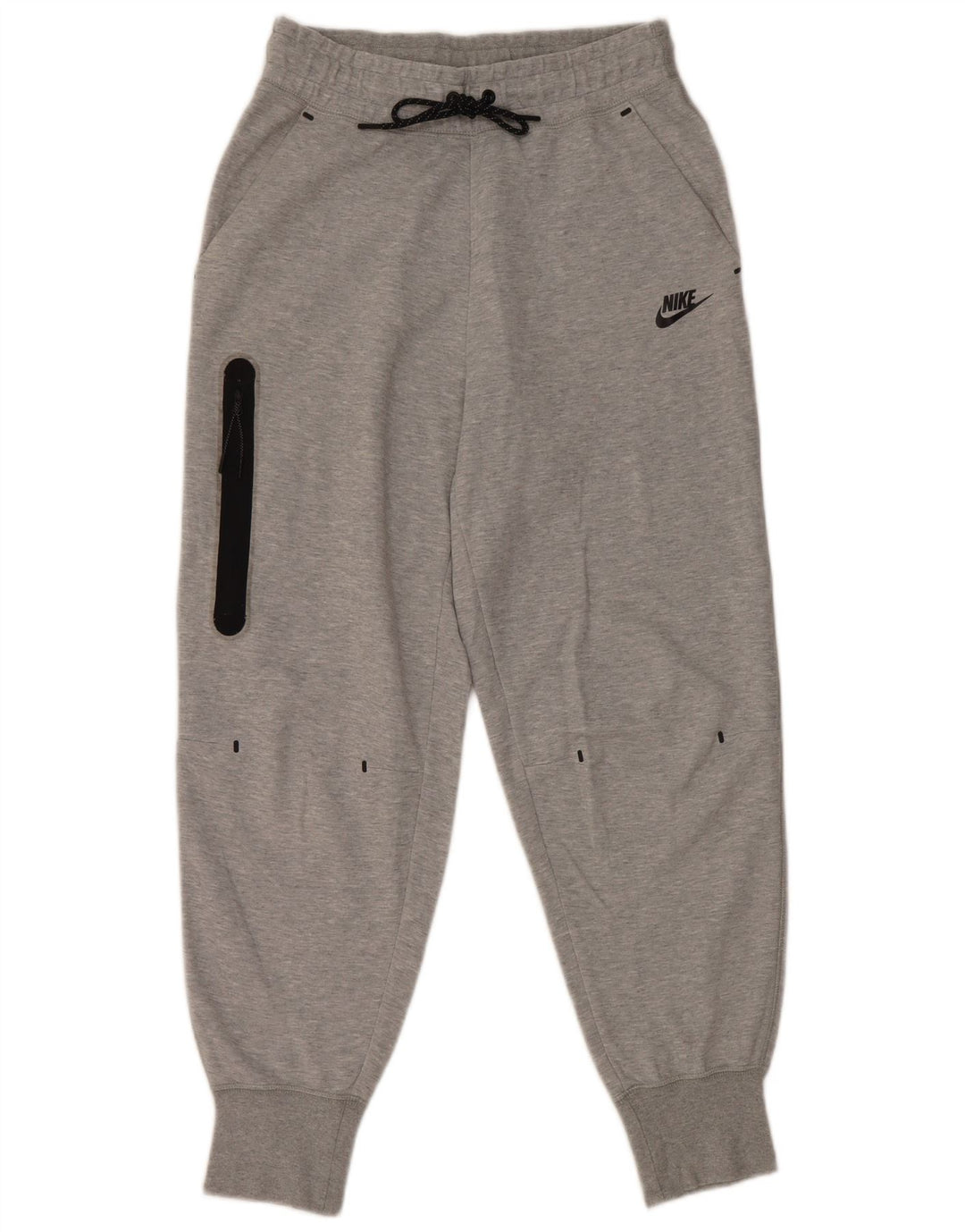 Calça de treino masculina NIKE Joggers pequeno cinza algodão