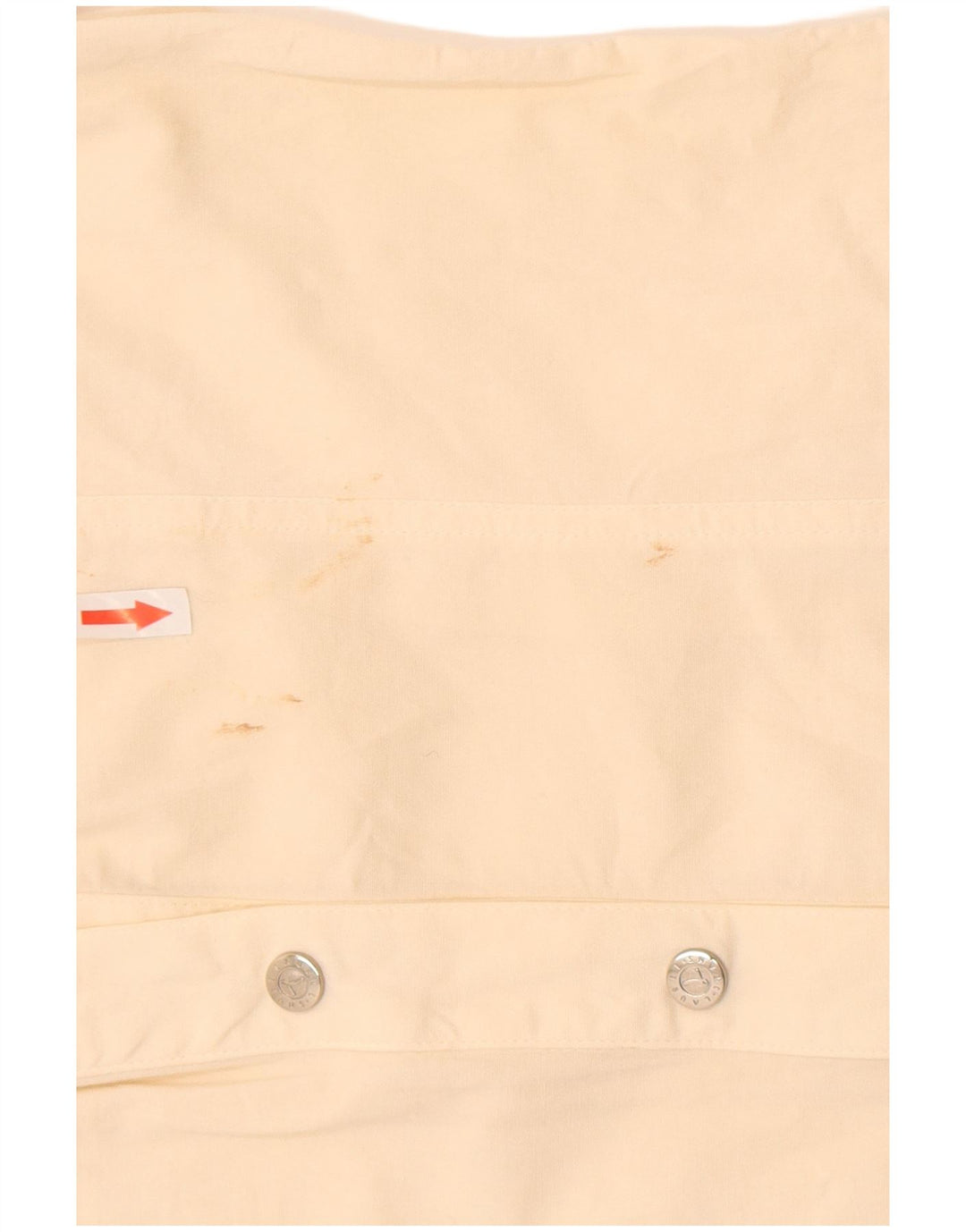 Camisa feminina de manga curta Laurel IT 42 médio off white algodão