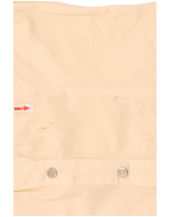 Camisa feminina de manga curta Laurel IT 42 médio off white algodão