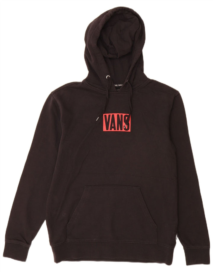 Vans Mens Graphic Hoodie Jumper XS Preto