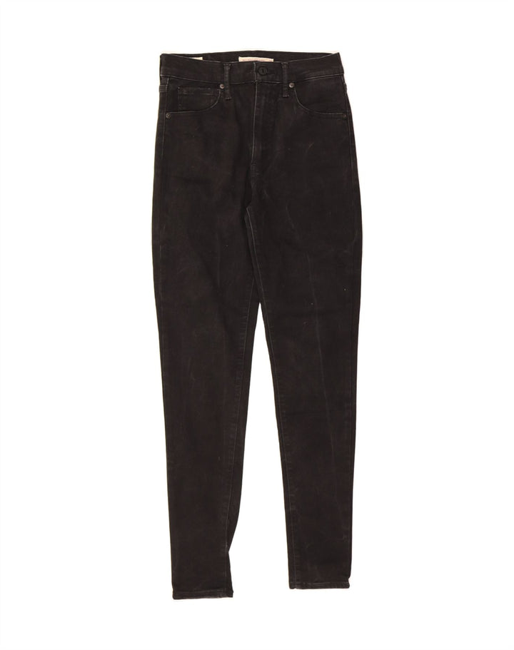 LEVI'S Womens Skinny Jeans W28 L30 Black Cotton Vintage Levi's and Second-Hand Levi's from Messina Hembry 