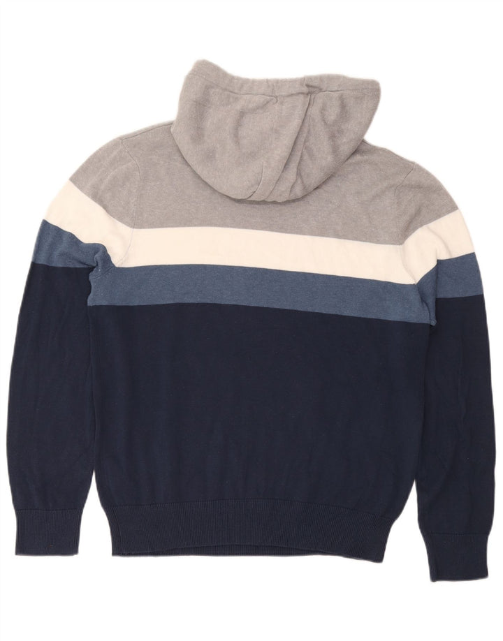 Bench Mens Hoodie Jumper Grande Algodão Colorblock Multicolorido